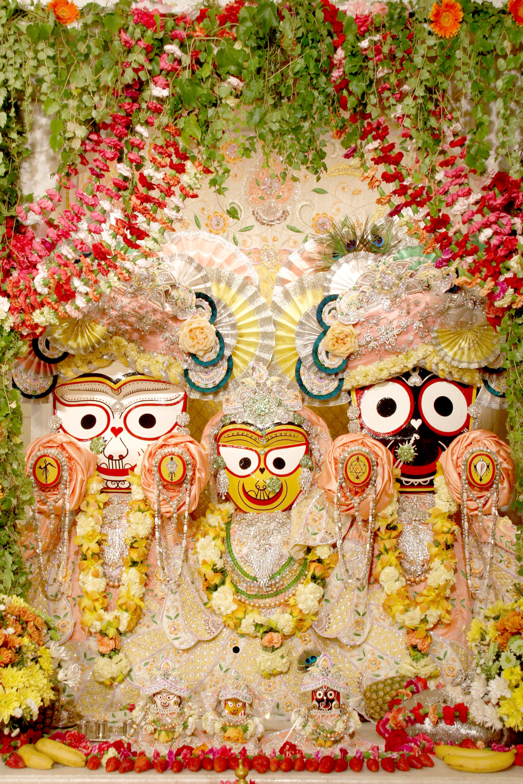 Temple deity left
